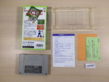 Rockman's Soccer MegaMan Rockman BOXED SNES Super Famicom Japan - UE4087