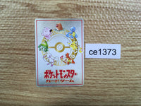 CE1373 - - DECKLIST3 Pokemon Card TCG Japan