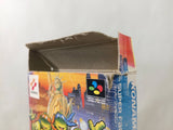 TMNT Turtles Turtles In Time BOXED SNES Super Famicom Japan - UE1251