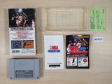 NBA Pro Basketball Bulls vs. Blazers BOXED SNES Super Famicom Japan - UE2425