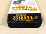 Super Tetris 2 + Bombliss Limited BOXED SNES Super Famicom Japan - UE4091