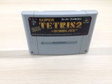 Super Tetris 2 + Bombliss Limited BOXED SNES Super Famicom Japan - UE4091