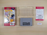 Gokujou Parodius Fantastic Journey BOXED SNES Super Famicom Japan - UE4667