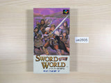 Box Only Last Bible III 3 BOXED SNES Super Famicom Japan - UE2605