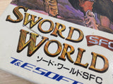 Box Only Last Bible III 3 BOXED SNES Super Famicom Japan - UE2605