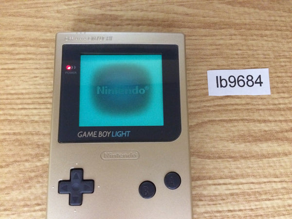 lb9684 Plz Read Item Condi GameBoy Light Gold Game Boy Console Japan