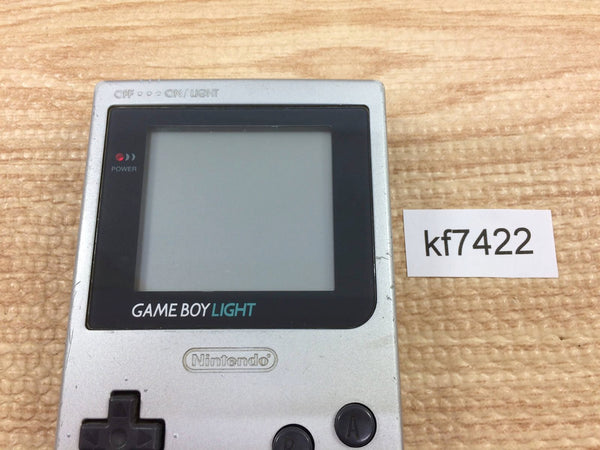 kf7422 Plz Read Item Condi GameBoy Light Silver Game Boy Console Japan