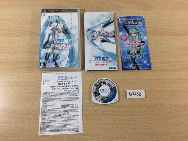 FG7452 Hatsune Miku Project DIVA Extended PSP Japan