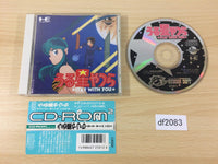 df2083 Urusei Yatsura Stay With You CD ROM 2 PC Engine Japan