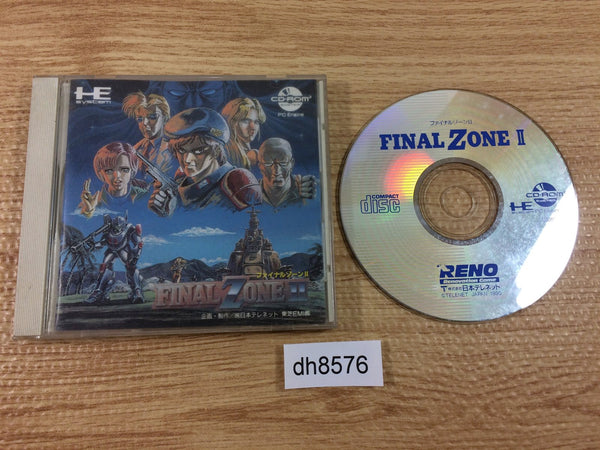 DH8576 Final Zone II CD ROM 2 PC Engine Japan