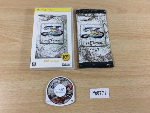 FG6771 Y's Seven 7 PSP Japan