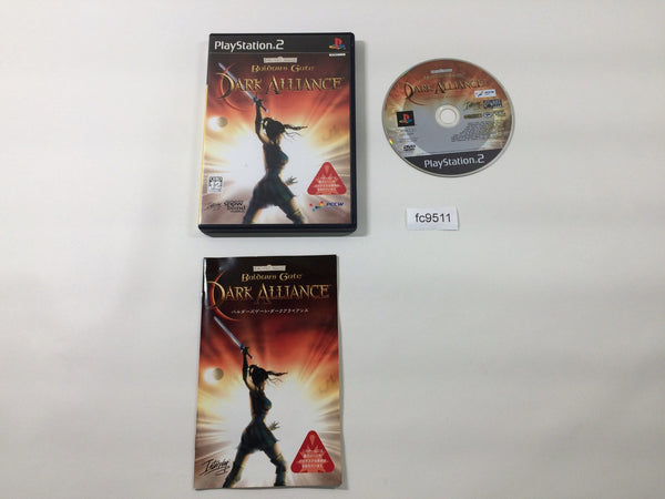 FC9511 Baldur���s Gate Dark Alliance PS2 Japan