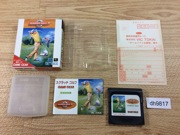dh9817 Scratch Golf BOXED Sega Game Gear Japan