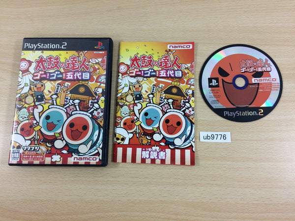 UB9776 Taiko No Tatsujin Go Go 5 Daime PS2 Japan