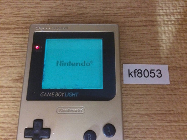 kf8053 Plz Read Item Condi GameBoy Light Gold Game Boy Console Japan