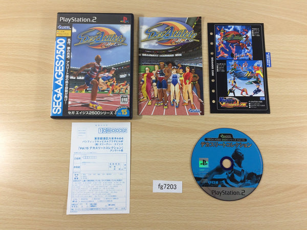 FG7203 Dec Athlete Sega Age 2500 PS2 Japan
