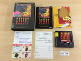 DG2764 Desert Strike Wangan Sakusen BOXED Mega Drive Genesis Japan