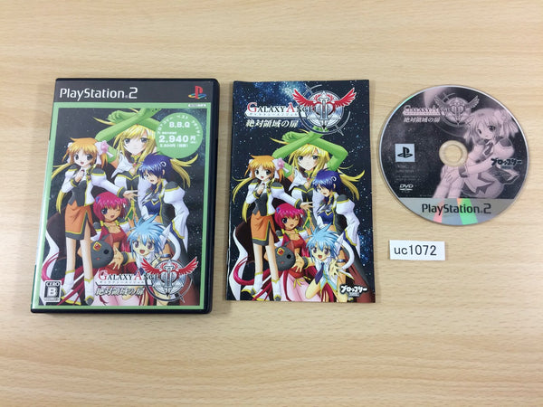 UC1072 Galaxy Angel 2 Zettai youiki No Tobira PS2 Japan