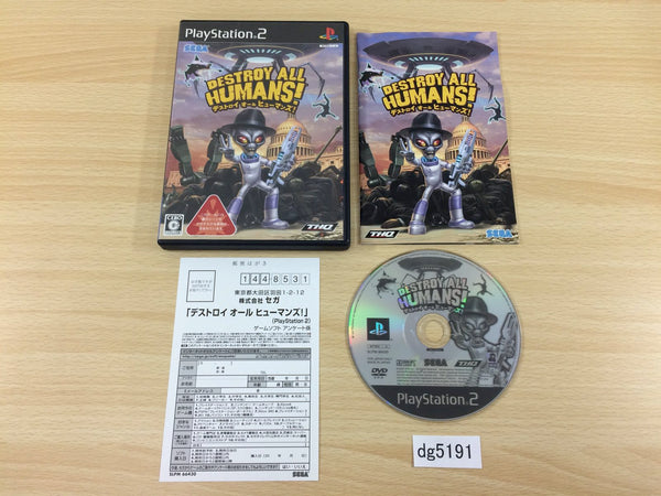 DG5191 Destroy All Humans PS2 Japan