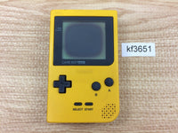 kf3651 Not Working GameBoy Pocket Yellow Game Boy Console Japan