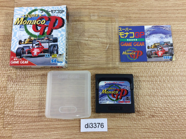 di3376 Super Monaco GP BOXED Sega Game Gear Japan