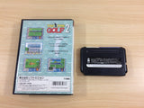 UB7718 Top Pro Golf 2 BOXED Mega Drive Genesis Japan