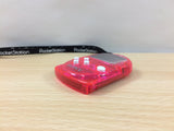 Pocket Station Clear Pink Console PS1 PS2 Japan - Tested Working DG9554