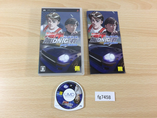 FG7458 Wangan Midknight portable PSP Japan