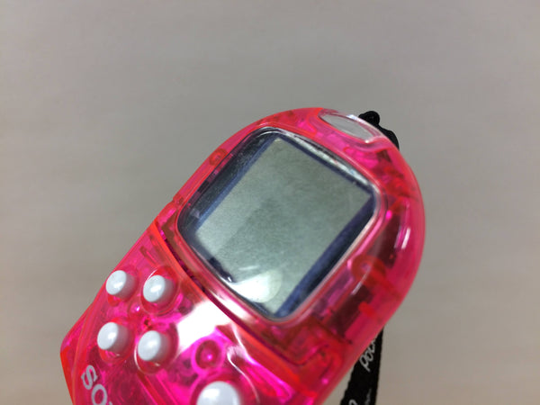 Pocket Station Clear Pink Console PS1 PS2 Japan - Tested Working