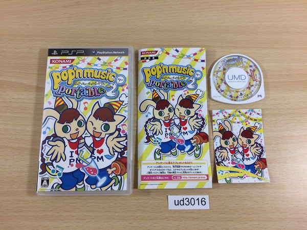 UD3016 pop'n music portable PSP Japan