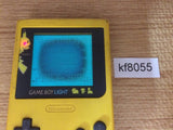 kf8055 Plz Read Item Condi GameBoy Light Pokemon Pikachu Console Japan