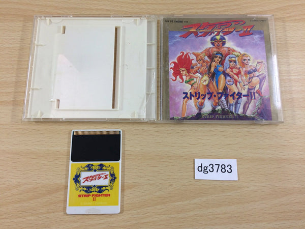 DG3783 Strip Fighter 2 BOXED PC Engine Japan