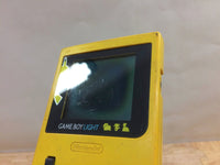 KF8055 Plz Read Item Condi GameBoy Light Pokemon Pikachu Console Japan