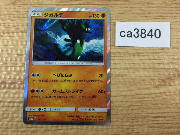 CA3840 Zygarde Fighting - SM8b 057/150 Pokemon Card TCG