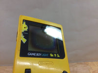 kf8055 Plz Read Item Condi GameBoy Light Pokemon Pikachu Console Japan