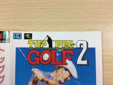 UB7719 Top Pro Golf 2 BOXED Mega Drive Genesis Japan