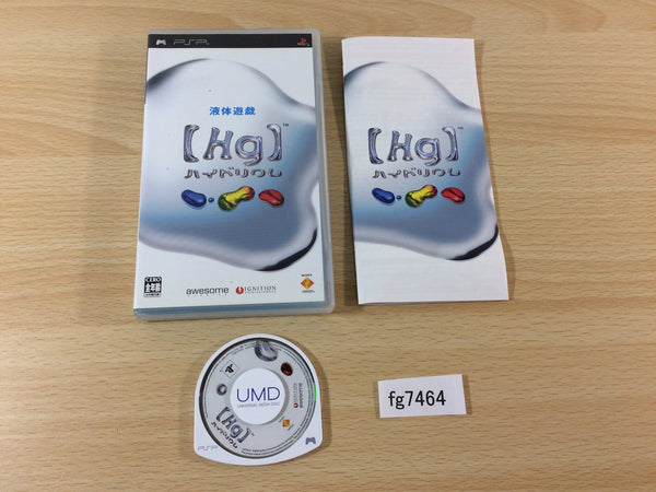 FG7464 Archer Maclean's Mercury Hg PSP Japan