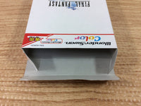 DI3983 Final Fantasy I BOXED Wonder Swan Bandai Japan