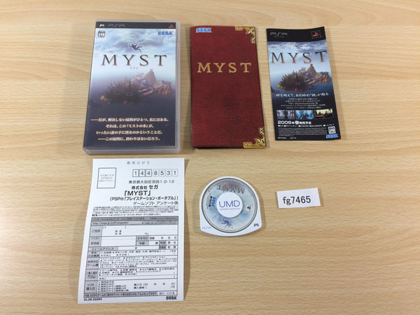 FG7465 MYST PSP Japan