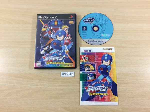 UD5313 Megaman Rockman Power Buttle Fighters PS2 Japan