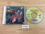 di1647 Dragonball Z Idainaru Son Gokuu Densetsu SUPER CD ROM 2 PC Engine Japan