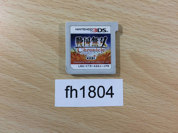 fh1804 Samurai Warriors Chronicle Nintendo 3DS Japan