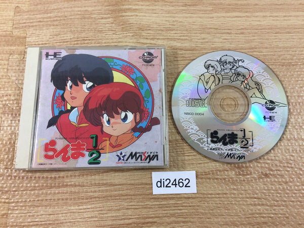 di2462 Ranma 1/2 CD ROM 2 PC Engine Japan