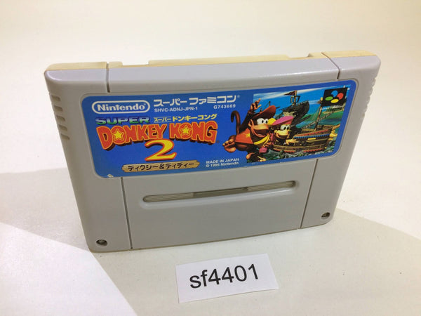 sf4401 Super Donkey Kong Country 2 SNES Super Famicom Japan