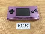 LA5260 Not Working GameBoy Micro Purple Game Boy Console Japan