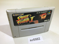 az6982 Street Fighter II 2 SNES Super Famicom Japan
