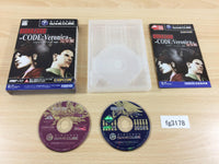 FG3178 Biohazard Resident Evil Code Veronica X Kanzenban BOXED GameCube Japan