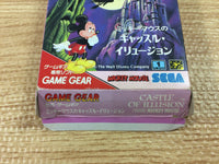 dh9823 Mickey Mouse no Castle Illusion BOXED Sega Game Gear Japan