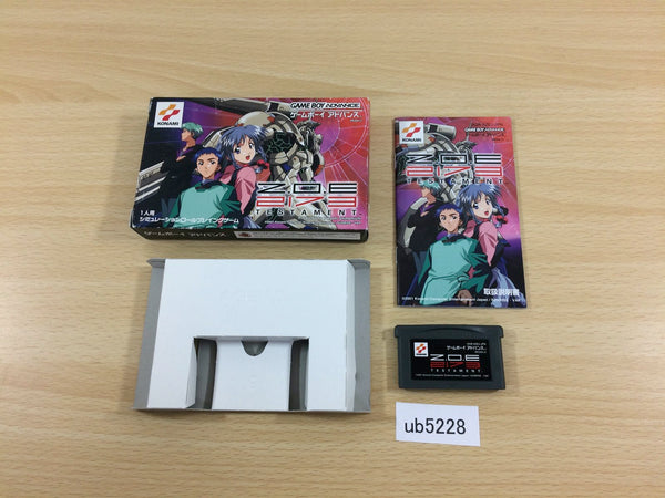 UB5228 Zone of the Enders Fist of Mars Z.O.E 2173 BOXED GameBoy Advance Japan