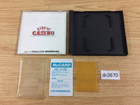 DH3670 King of Casino BOXED PC Engine Japan